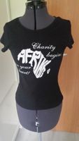 T-Shirt schwarz mit Afrika Print weiß Hannover - Kirchrode-Bemerode-Wülferode Vorschau
