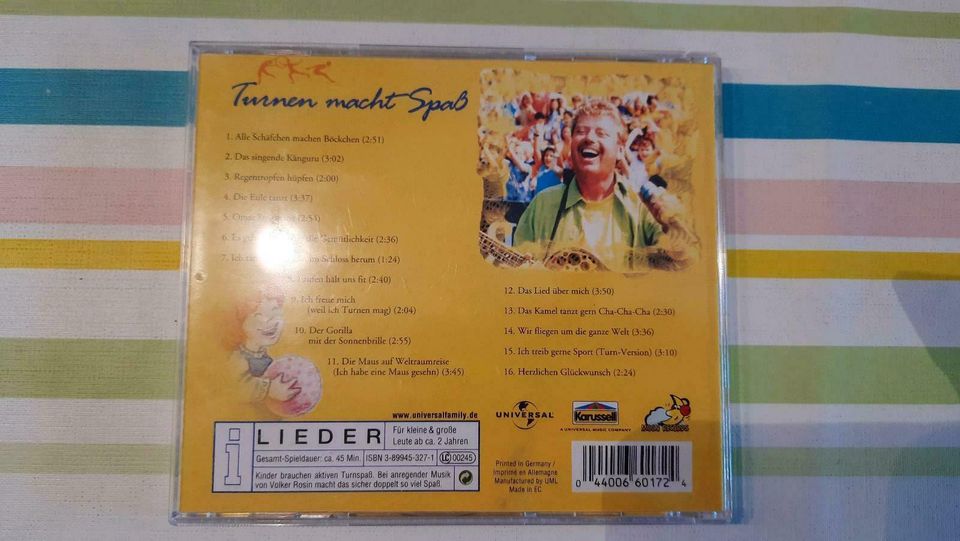 CD Volker Rosin Turnen macht Spaß in Nordrhein-Westfalen - Bornheim