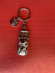 Sterling Silber FERRARI  GTO Schlüsselanhänger 3 D kein Pin 