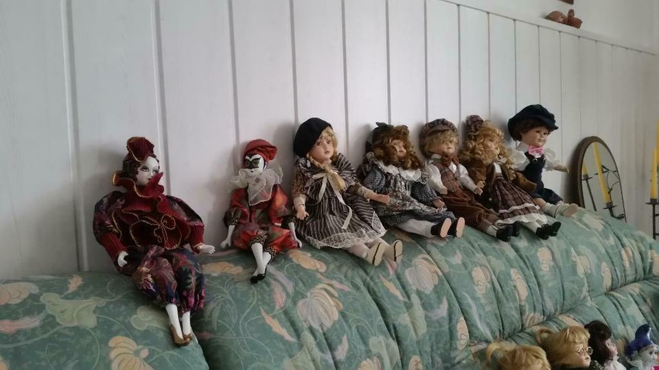 Verschiedene Porzellan Puppen hier eine Auswahl in Bayern - Neustadt a.d.Donau