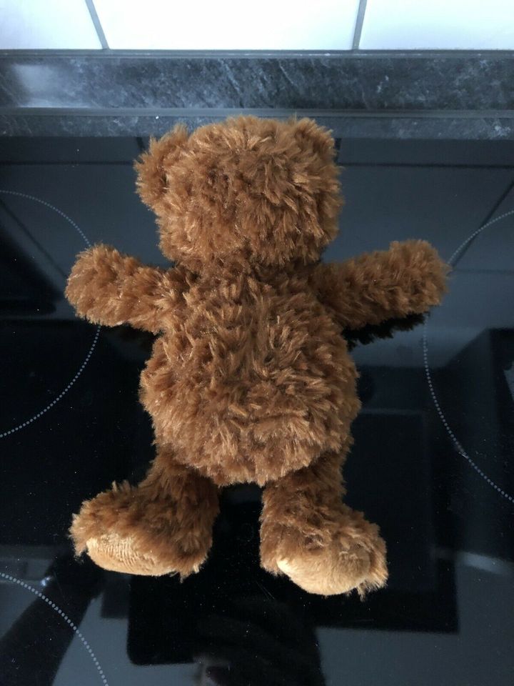 STEIFF Teddybär Theo beige mit Flicken 23 cm NEU 023491 