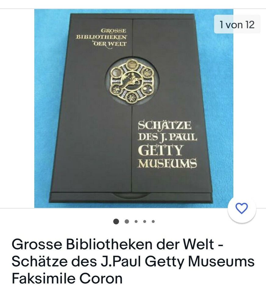 Schätze des J. Paul Getty Museums in Deutsch Evern