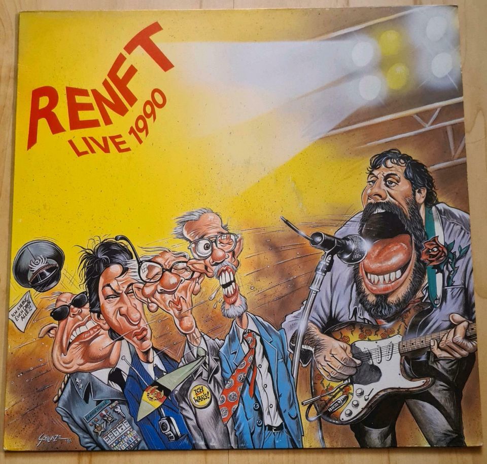 RARE! Live 1990, Renft, Vinyl LP in Bayern - Schweinfurt