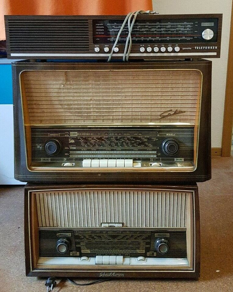 3 alte Radios in Medebach