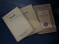 3 kleine Bücher Goethe Faust Teil 1 u. 2/Lessing Nathan der Weiße Schleswig-Holstein - Harrislee Vorschau