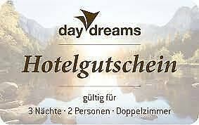 daydreams Hotelgutschein für 3 Übernachtungen zu zweit* in Loxstedt