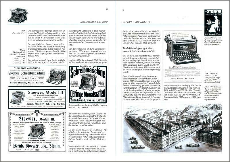 Dingwerth: Geschichte Schreibmaschinen: Bernh.Stoewer Weil-Werke L Torpedo 