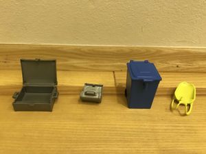 Playmobil® Transportkiste 6 x Kiste KOFFER Werkzeugkoffer Kisten Werkzeug 