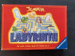 1x Junior Labyrinth Ravensburger Ersatz Ersatzteile Karte 