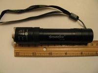 LED Zoom-Taschenlampe Skywolfeye TLY-006 für einen Akku 18650 Bayern - Oberasbach Vorschau