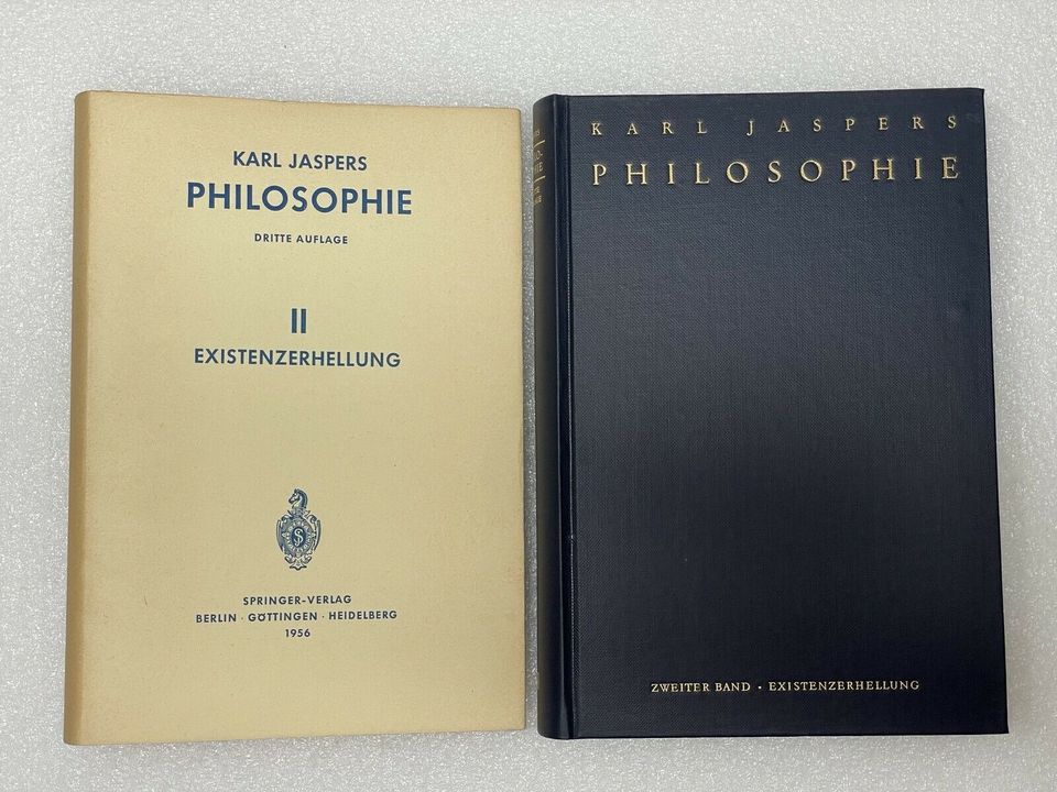 Karl Jaspers Philosophie 3 Bände - 1956 - TOP ZUSTAND! in Ellwangen (Jagst)