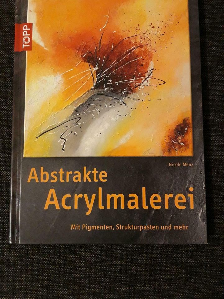 Buch Acrylmalerei, Nicole Menz in Bayern - Augsburg