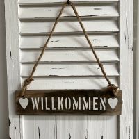 Holz Schild „WILLKOMMEN“ NEU Niedersachsen - Ottersberg Vorschau