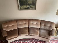 Vierer Sofa und 2 Sessel aus Stoff braun Essen - Essen-Borbeck Vorschau