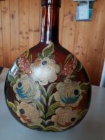 Flasche/Vase UND Teller mit Bauernmalerei Bayern - Oberthulba Vorschau