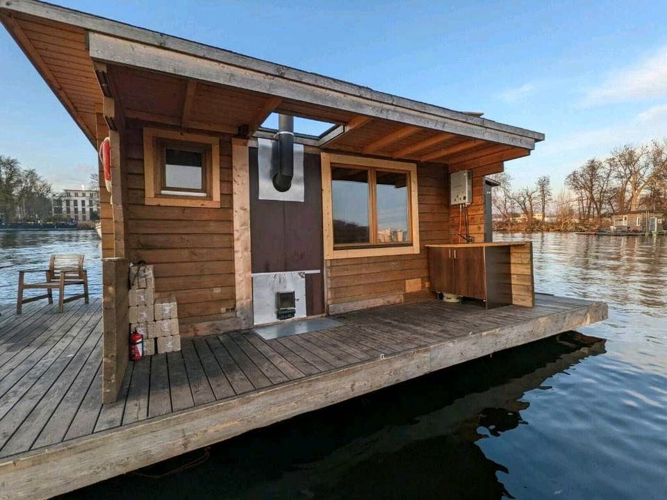♥ Schwimmende Sauna mieten ༄ incl Hausboot & Hot Tub in Berlin ♥ in Berlin