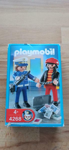 Playmobil 4268 Geldräuber Festnahme; Polizei 