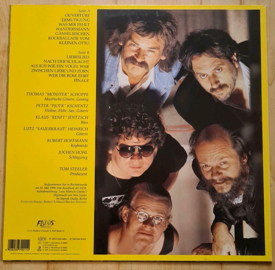 RARE! Live 1990, Renft, Vinyl LP in Bayern - Schweinfurt