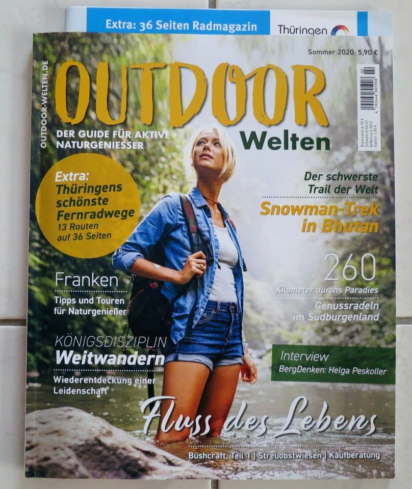 Magazin OUTDOOR Welten Sommer 2020 neuwertig in Freiberg am Neckar