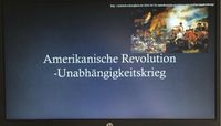 Präsentation „Amerikanische Revolution" Berlin - Schöneberg Vorschau