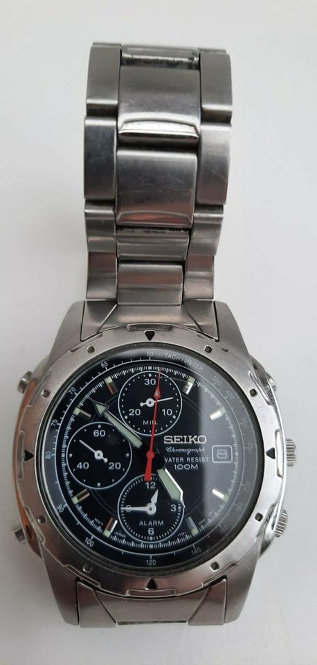 Uhr Seiko Chronograph 7T32-6M00 - Edelstahl - 90er Jahre - RAR in  Nordrhein-Westfalen - Korschenbroich | eBay Kleinanzeigen