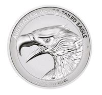 Silber Wedge Tailed Eagle 2 oz  - High Relief 2022 Silbermünze Wandsbek - Hamburg Dulsberg Vorschau