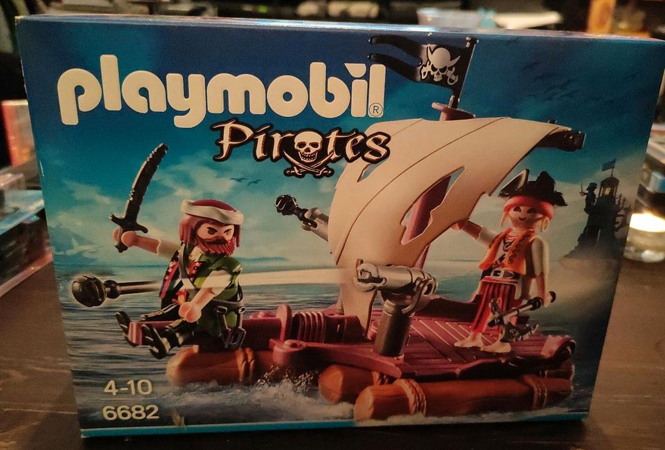 Playmobil 6682 Pirates Piratenfloß Neu OVP 