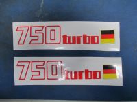 2 Aufkleber Kawasaki Gpz "750 turbo" Bayern - Bindlach Vorschau