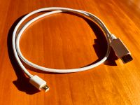 Thunderbolt auf DisplayPort Kabel | 1m | weiss | neuwertig | Mac Nordrhein-Westfalen - Hürth Vorschau