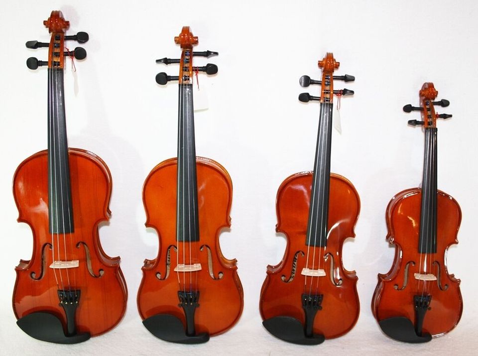 ✅NEU✅ Violine Set Geige Kinder Koffer Bogen 1/4 OVP 4 in Wiesloch