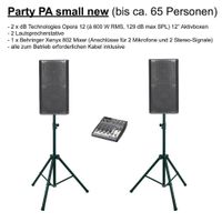 Party PA small new, Musikanlage - DJ-Technik mieten / Vermietung Nordrhein-Westfalen - Troisdorf Vorschau