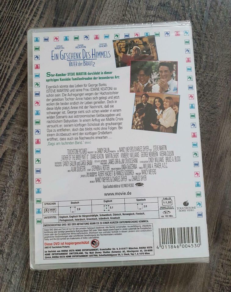 Ein Geschenk des Himmels - Vater der Braut 2 Steve Martin DVD NEU in Gefrees