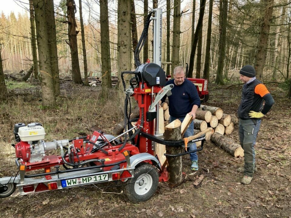 Mobiler Holzspalter Vogesenblitz VMR17 Mieten in Bad Marienberg
