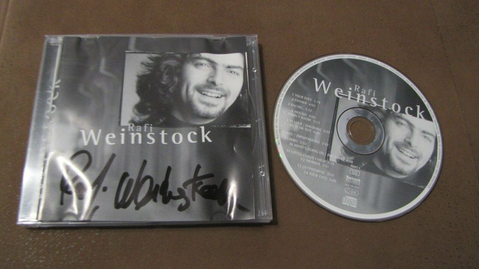 CD Musicalstar Rafi Weinstock mit Autogramm in Baden-Württemberg - Freiburg im Breisgau
