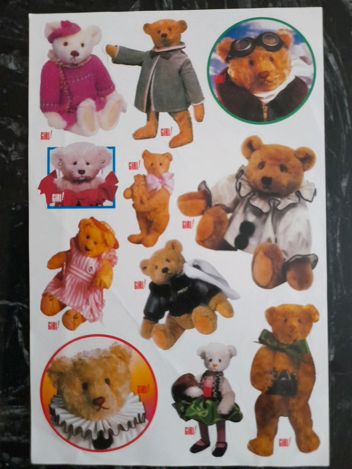 Aufkleber Sticker Bären aus der Zeitschrift girl in Herne