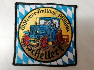 Güldner Traktor Trecker Schlepper Oldtimer Patch Aufnäher Klett 
