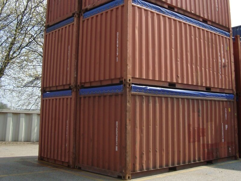 20`OT Open Top Container, Seecontainer, Schiffscontainer, in Hamburg