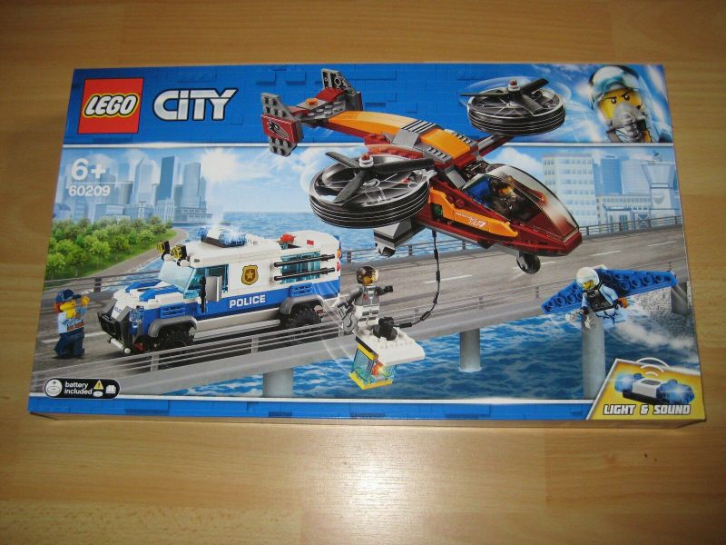 LEGO® 60209 CITY® Polizei Diamantenraub Neu+OVP Passt zu 60141 60210 60204 60215 