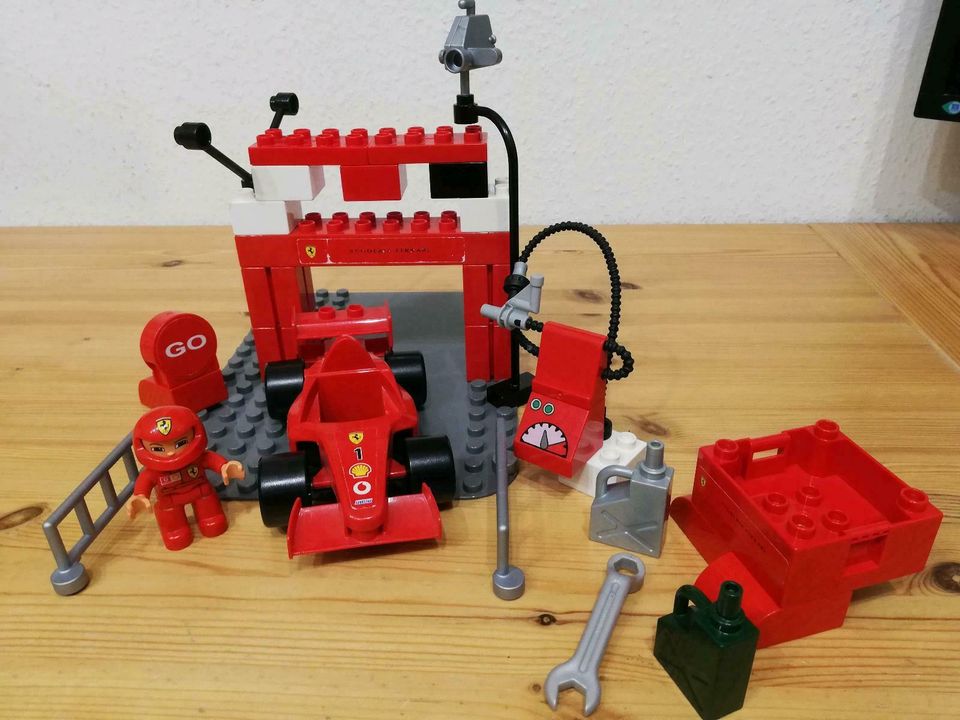 Ferrari Station von Lego Duplo zu verkaufen in Rheinland-Pfalz - Kirchen (Sieg)