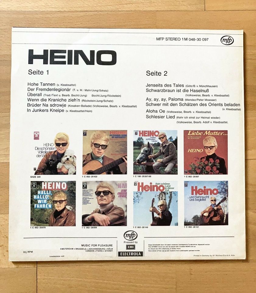 Heino / Heino - Vinyl LP Schallplatte in Baden-Württemberg - Bietigheim-Bissingen