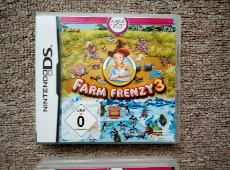 Nintendo DS Mystery Saga, Farm Frenzy 3 je 10 Euro in Berlin - Neukölln