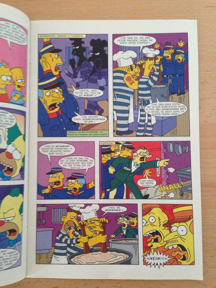Comic, Simpsons, Bart, Wiggum, El Barto in Dinkelsbuehl