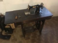 Pfaff Nähmaschine mit Tisch, Komplett, Antik, Retro Nordrhein-Westfalen - Coesfeld Vorschau