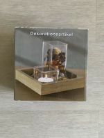 Deko Tablett mit Steinen und 2 Teelichthaltern neu in OVP Hessen - Ehrenberg (Rhön) Vorschau