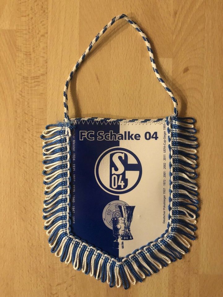 FC Schalke 04 Aufkleber Silber 