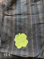 Organza ähnlich Blusen Röcke Kleider Stoff  nähen grün Streifen Bayern - Hof Vorschau