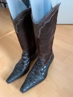 Cowboy-Stiefel Original 90er, Damen, Gr. 39, Leder Nordrhein-Westfalen - Gelsenkirchen Vorschau
