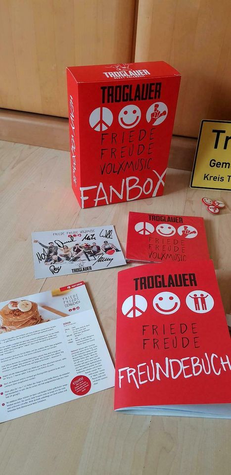 Troglauer Fan-​Box "Friede Freude Volxmusic" Limited Edition neu! in Bayern - Waldershof