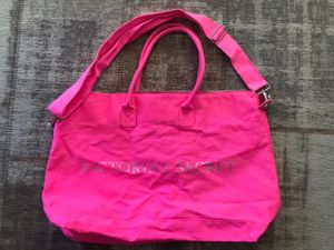 Taschen Henkeltaschen Strandtasche Pink Wei\u00df 