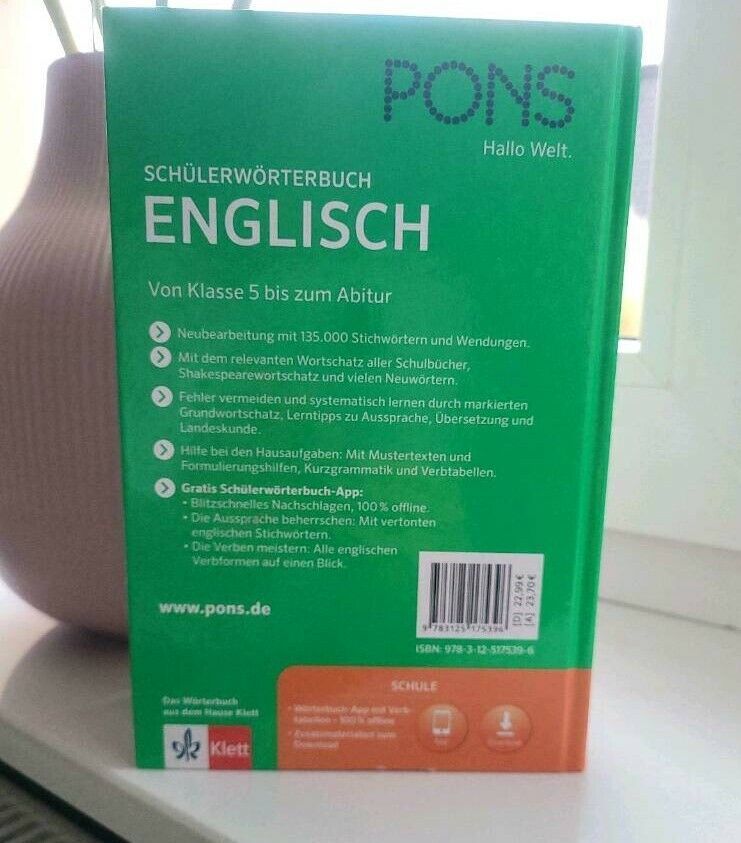 Schülerwörterbuch Englisch PONS in Köthen (Anhalt)
